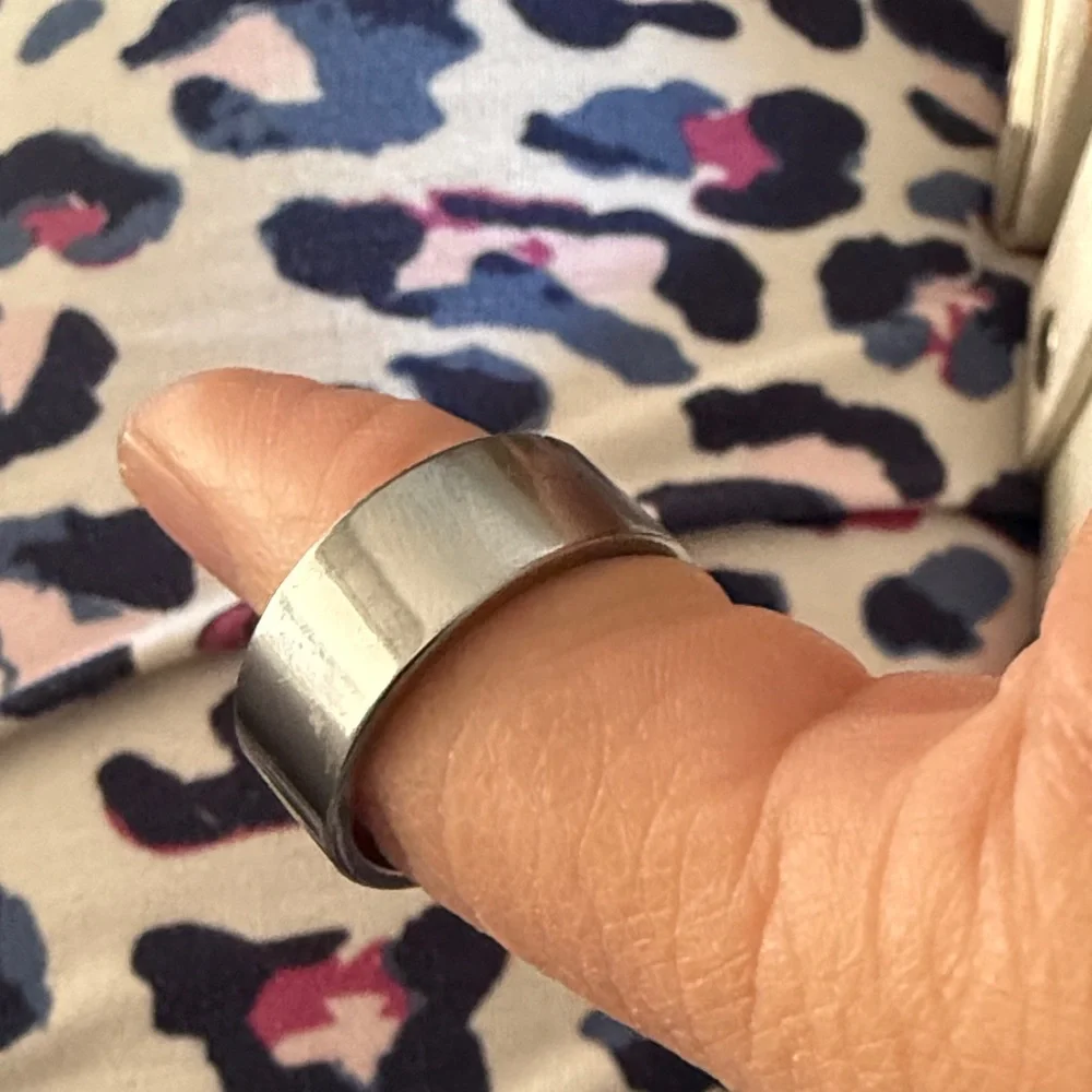 Men's Polished Silver Band